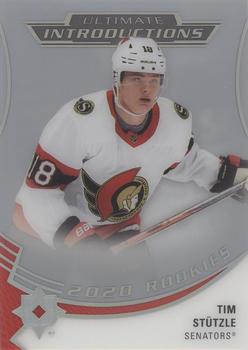 2020-21 Upper Deck Ultimate Collection - Ultimate Introductions #UI-3 Tim Stutzle Front