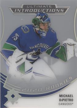 2020-21 Upper Deck Ultimate Collection - Ultimate Introductions #UI-71 Michael DiPietro Front