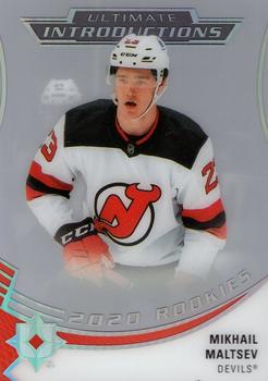 2020-21 Upper Deck Ultimate Collection - Ultimate Introductions #UI-86 Mikhail Maltsev Front