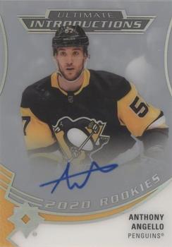 2020-21 Upper Deck Ultimate Collection - Ultimate Introductions Autographs #UI-41 Anthony Angello Front