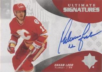 2020-21 Upper Deck Ultimate Collection - Ultimate Signatures #US-HL Hakan Loob Front