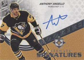 2020-21 Upper Deck Ultimate Collection - Ultimate Signatures Rookies #USR-AN Anthony Angello Front