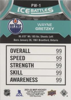 2021-22 Upper Deck MVP - Pack War Achievement #PW-1 Wayne Gretzky Back