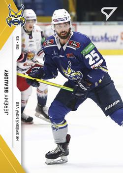 2021-22 SportZoo Tipos Extraliga #202 Jeremy Beaudry Front