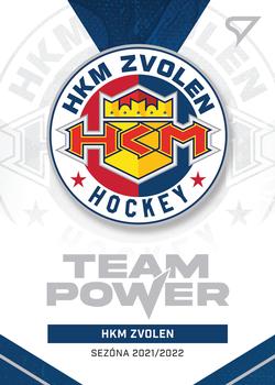2021-22 SportZoo Tipos Extraliga - Team Power #TP-02 Team Logo Front