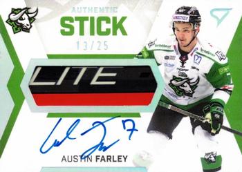 2021-22 SportZoo Tipos Extraliga - Authentic Stick #ST-AF Austin Farley Front