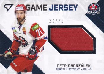 2021-22 SportZoo Tipos Extraliga - Game Jersey #JS-PD Petr Obdrzalek Front