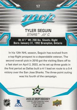 2022-23 Upper Deck MVP #17 Tyler Seguin Back