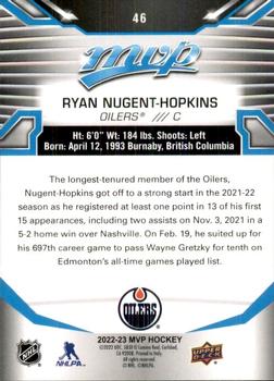2022-23 Upper Deck MVP #46 Ryan Nugent-Hopkins Back