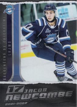 2021-22 Extreme Chicoutimi Sagueneens (QMJHL) #4 Jacob Newcombe Front