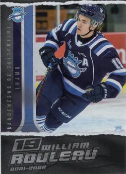 2021-22 Extreme Chicoutimi Sagueneens (QMJHL) #5 William Rouleau Front