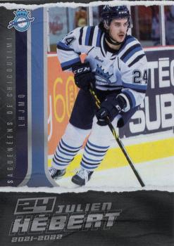 2021-22 Extreme Chicoutimi Sagueneens (QMJHL) #7 Julien Hebert Front