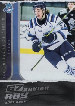 2021-22 Extreme Chicoutimi Sagueneens (QMJHL) #16 Xavier Roy Front