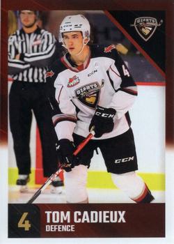 2021-22 Vancouver Giants (WHL) #2 Tom Cadieux Front