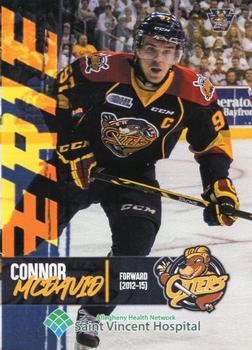 2021-22 Choice Erie Otters (OHL) 25th Anniversary #1 Connor McDavid Front