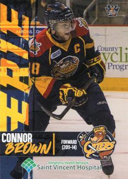 2021-22 Choice Erie Otters (OHL) 25th Anniversary #8 Connor Brown Front