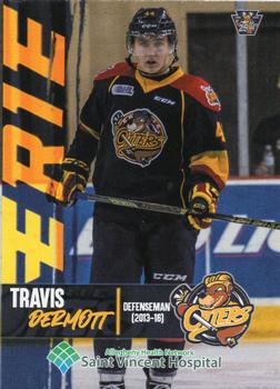 2021-22 Choice Erie Otters (OHL) 25th Anniversary #13 Travis Dermott Front