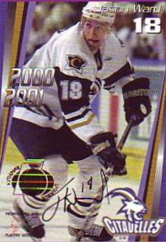 2000-01 Quebec Citadelles (AHL) - Autographs #6 Jason Ward Front