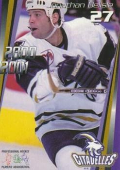 2000-01 Quebec Citadelles (AHL) - Autographs #12 Jonathan Delisle Front