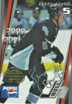 2000-01 Cartes, Timbres et Monnaies Sainte-Foy Hull Olympiques (QMJHL) - Autographs #3 Bobby Clarke Front