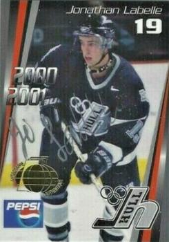 2000-01 Cartes, Timbres et Monnaies Sainte-Foy Hull Olympiques (QMJHL) - Autographs #11 Jonathan Labelle Front
