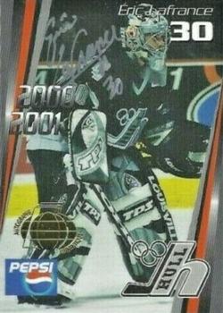 2000-01 Cartes, Timbres et Monnaies Sainte-Foy Hull Olympiques (QMJHL) - Autographs #21 Eric Lafrance Front