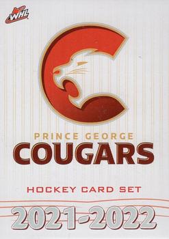2021-22 Prince George Cougars (WHL) #NNO Header Card Front