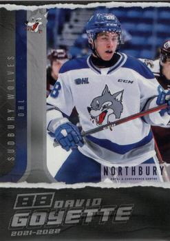 2021-22 Extreme Sudbury Wolves (OHL) #23 David Goyette Front