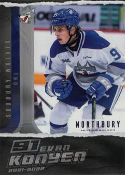 2021-22 Extreme Sudbury Wolves (OHL) #24 Evan Konyen Front