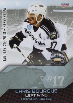 2018 Choice AHL Outdoor Classic #04 Chris Bourque Front