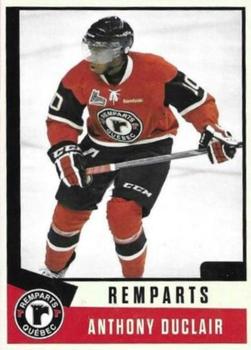 2021-22 Quebec Remparts (QMJHL) 25th Anniversary #7 Anthony Duclair Front