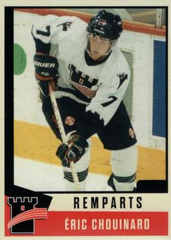 2021-22 Quebec Remparts (QMJHL) 25th Anniversary #9 Eric Chouinard Front