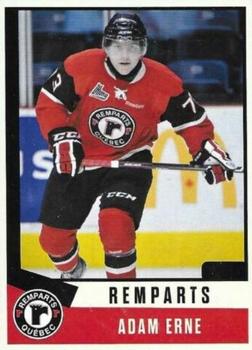 2021-22 Quebec Remparts (QMJHL) 25th Anniversary #10 Adam Erne Front