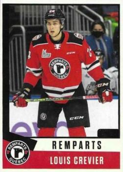 2021-22 Quebec Remparts (QMJHL) 25th Anniversary #17 Louis Crevier Front