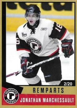 2021-22 Quebec Remparts (QMJHL) 25th Anniversary - Bronze #3 Jonathan Marchessault Front