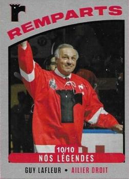 2021-22 Quebec Remparts (QMJHL) 25th Anniversary - Our Legends Silver (Nos Legendes Argent) #CR1 Guy Lafleur Front