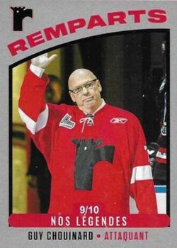 2021-22 Quebec Remparts (QMJHL) 25th Anniversary - Our Legends Silver (Nos Legendes Argent) #CR2 Guy Chouinard Front