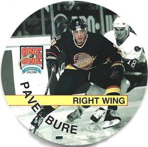 1994-95 Cardz One-on-One Challenge Discs #NNO Pavel Bure Front