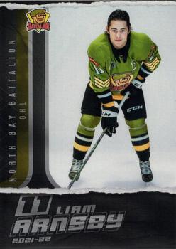 2021-22 Extreme North Bay Battalion (OHL) #8 Liam Arnsby Front