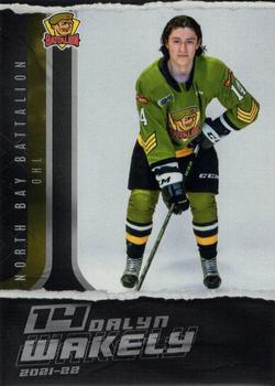 2021-22 Extreme North Bay Battalion (OHL) #10 Dalyn Wakely Front