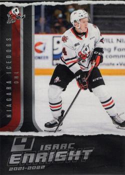 2021-22 Extreme Niagara IceDogs (OHL) #3 Isaac Enright Front