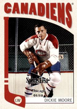 2004-05 In The Game Franchises Canadian - SportsFest Chicago #49 Dickie Moore Front
