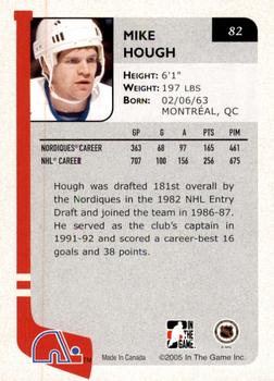 2004-05 In The Game Franchises Canadian - SportsFest Chicago #82 Mike Hough Back
