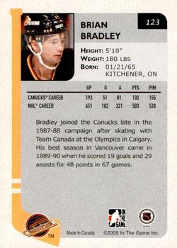 2004-05 In The Game Franchises Canadian - SportsFest Chicago #123 Brian Bradley Back