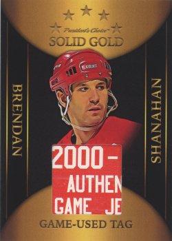 2022 President's Choice Solid Gold - Tag #T-8 Brendan Shanahan Front