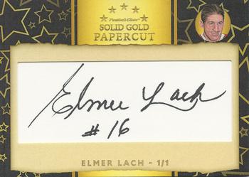 2022 President's Choice Solid Gold - Papercuts #PC-10 Elmer Lach Front