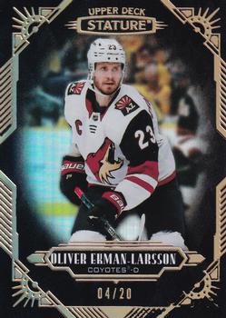 2020-21 Upper Deck Stature - Black #28 Oliver Ekman-Larsson Front