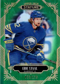 2020-21 Upper Deck Stature - Green #3 Eric Staal Front
