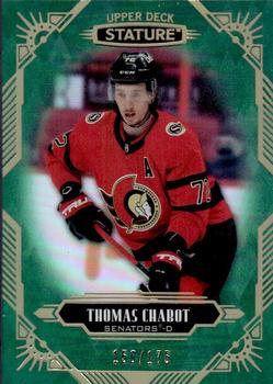 2020-21 Upper Deck Stature - Green #46 Thomas Chabot Front