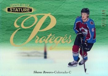 2020-21 Upper Deck Stature - Proteges Green #P-48 Shane Bowers Front
